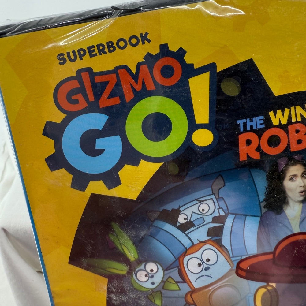 Superbook Gizmo GO! The Wind-Up Robot DVD Accepting Differences NEW - Picture 4 of 5